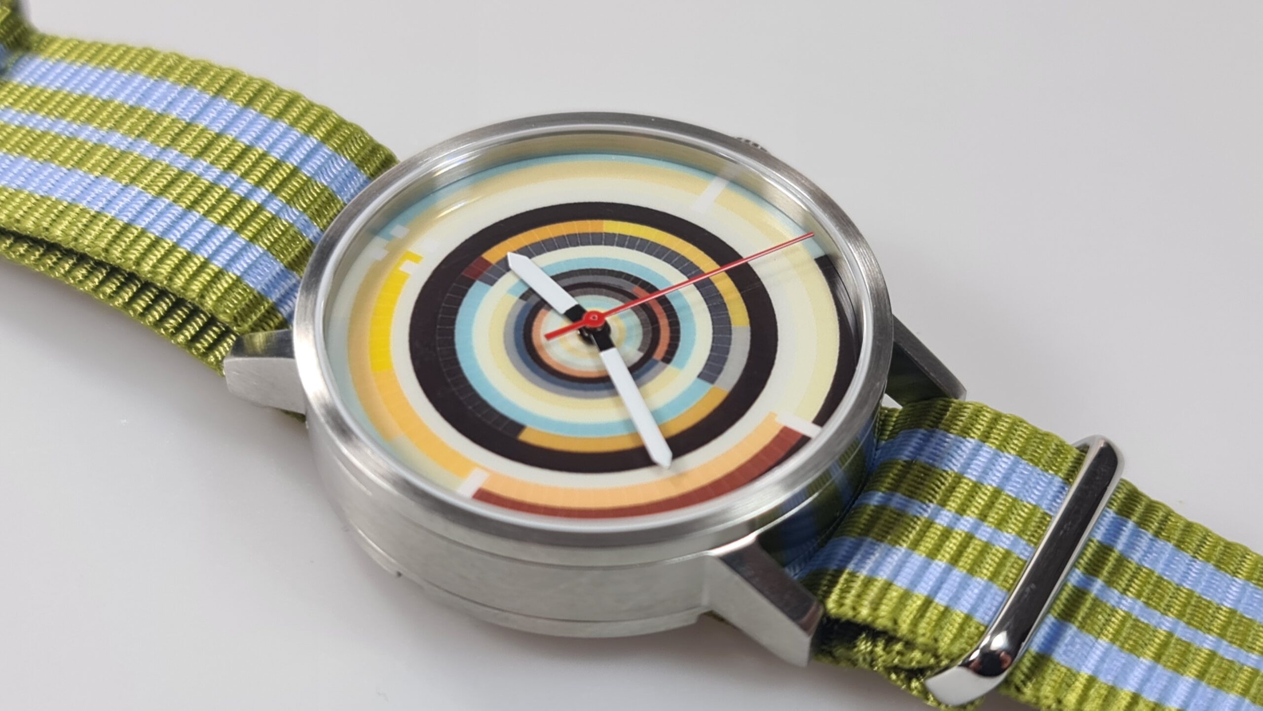 A vibrant mechanical art piece
